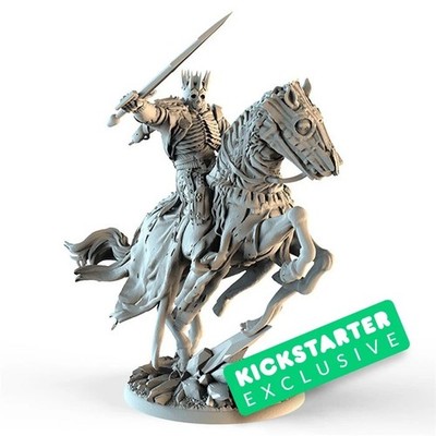 The Witcher Old World Mounted Eredin Exclusive Kickstarter Gamefoind Go On Board