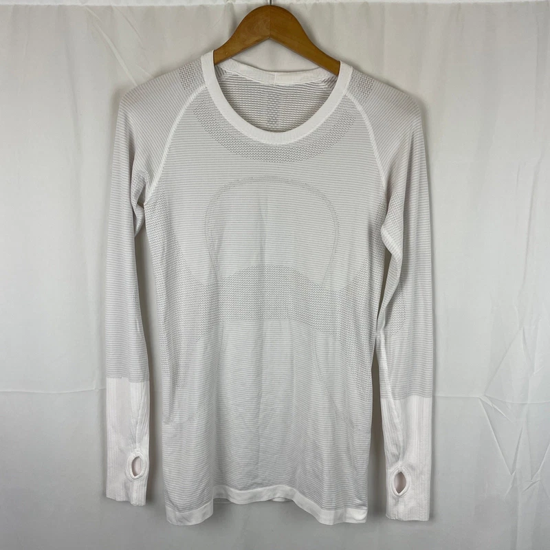 lululemon run swiftly tech long sleeve running yoga shirt