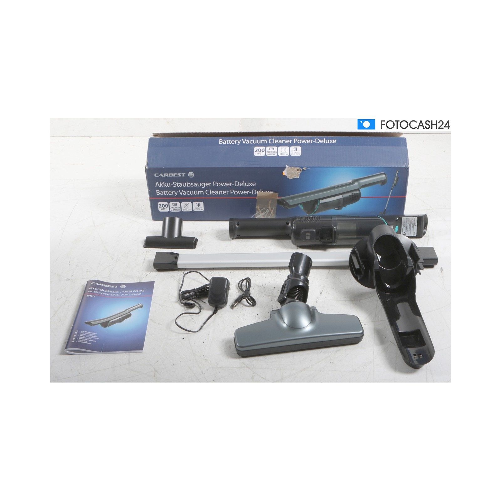 Carbest Cordless Handheld Vacuum Cleaner 200W + Defective (289532)