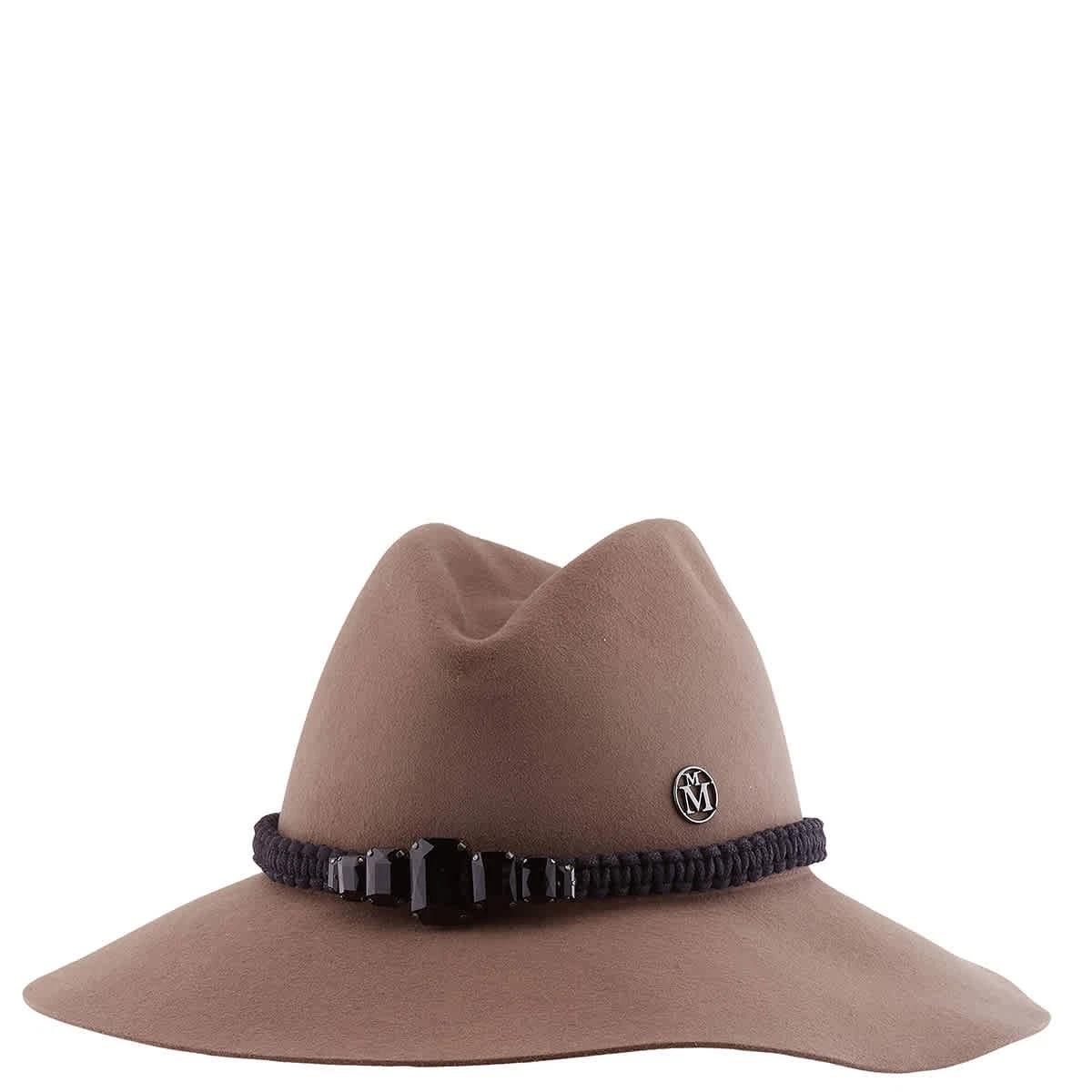Maison Michel Striped Tan Fedora Hat size M eec573ab25d9556f4afabf0dbed66d  main image 4