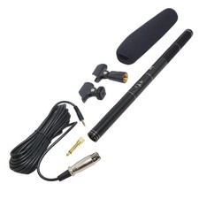 Bestshoot Camera Microphone, Interview Mic Hot Shoe Mount Condenser Microphon...