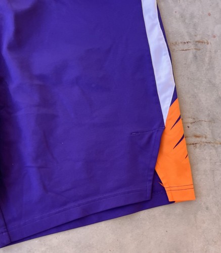 Phoenix Suns Shorts Size 38 Troy Daniels Game Worn #30 ? Purple NBA NIKE Used - Picture 4 of 10