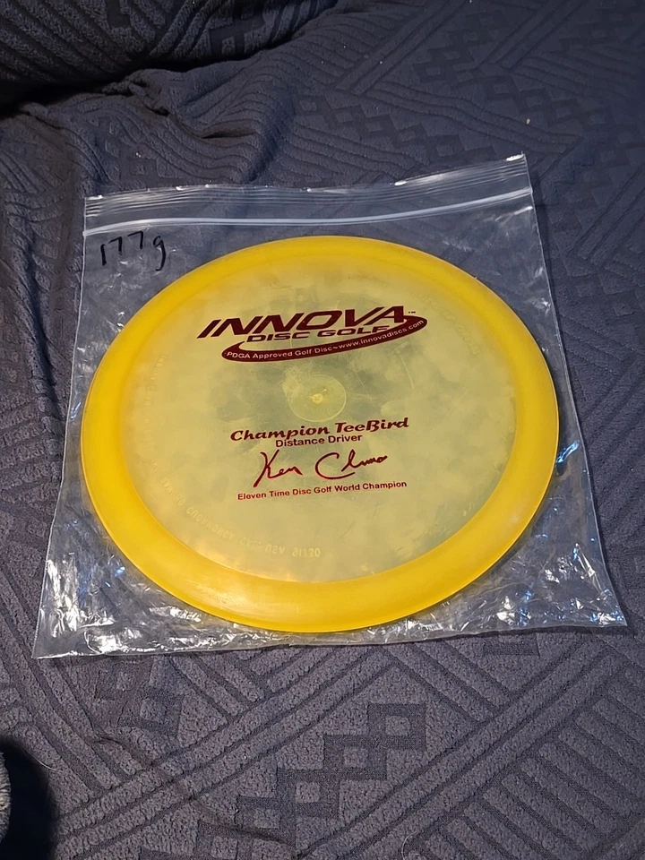 NEW PFN Ken Climo 11x Champion TeeBird Innova 175g Rare Eleven Time PFN Pat# - Image 2 of 4
