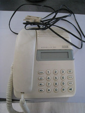 Téléphone Ancien fixe vintage MATRA Communication EXCELLA 50 Blanc  1995