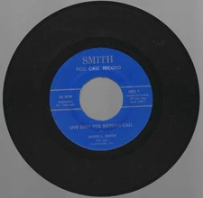 Smith's Live Grey Fox Distress Call (45 Record )