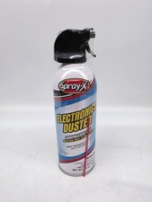 BRAND NEW SPRAY X electronics DUSTER compressed air cleaner 10 oz. SEALED
