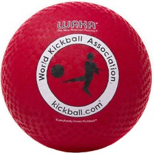 Adult Size Red Rubber Official Outdoor Kickball