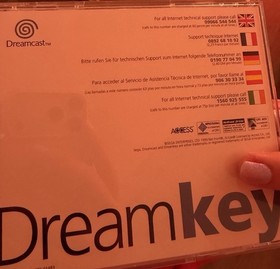 Dream Key 3.0 Official Web Browser for SEGA Dreamcast PAL in Dreamkey Jewel Case