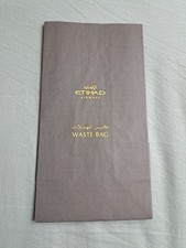 Air Sickness Bag Kotzt&uuml;te Spuckbeutel Etihad Airways Abu Dhabi
