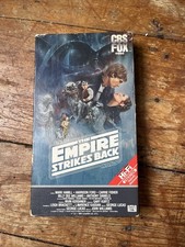 Star Wars: The Empire Strikes Back VHS, 1984 Red Label Hi-Fi RARE EDITION