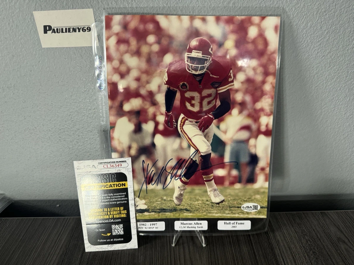 Marcus Allen Kansas City Chiefs NFL Original Autographed Items for