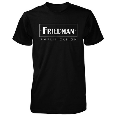 T-Shirt Friedman Logo BLK L Musiker Shirt NEU