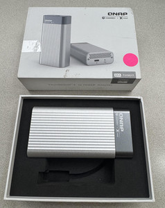 QNAP QNA-T310G1T Thunderbolt 3 To 10 GBe Nbase-T Adapter Silver