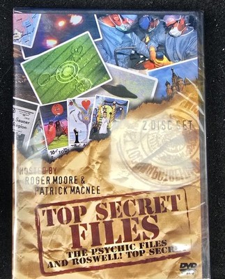 Top Secret Files - The Psychic Files And Roswell Top Secret Brand New Sealed DVD