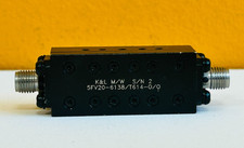K&L Microonde 5FV20-6138/T614-0/0 6138 MHz, SMA (F-F), Filtro a cavità. Testato!