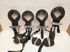 Lot 4 Wolfcraft Quick Adjust Band Clamp 3416 For Irregular Shaped Woodworking