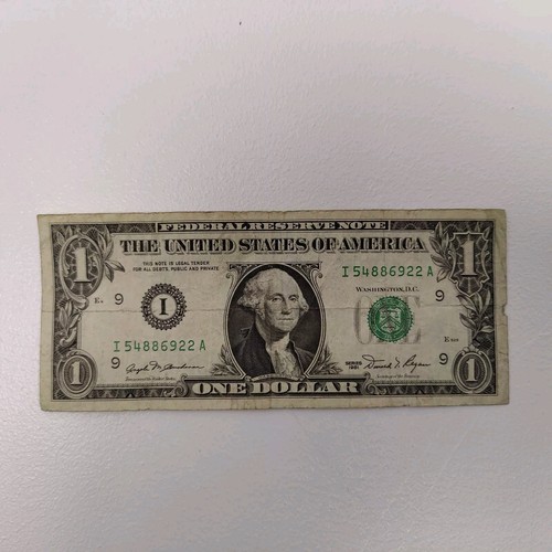 1988 5 dollar bill 1957 silver blue seal banknote 1963 $1 1977 one 1976 $2 note - Picture 12 of 14