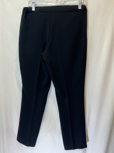 Aritzia Wilfred Women’s Pullon Black Elastic Waist Trouser Dress Pants Size 4 - Picture 3 of 3