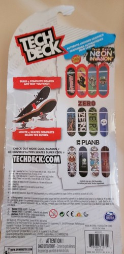 Tech Deck Ultra Dlx 4-pack Santa Cruz Neon Invasion VHTF NIB - 第 4/4 張圖片