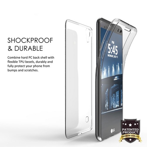 Tri Max Shock Absorbing Clear Full Body Case Ultra Slim Profile Cover - Picture 64 of 180