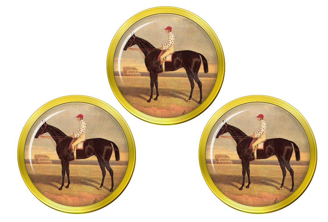 Racehorse Voltigeur by Herring Golf Ball Markers