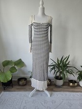 Zara stripped knit dress Size L
