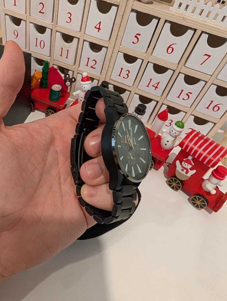 Nuevo Reloj Nixon The Sentry Negro/Acero 42 mm A3861042 Descatalogado Foto 3 de 4