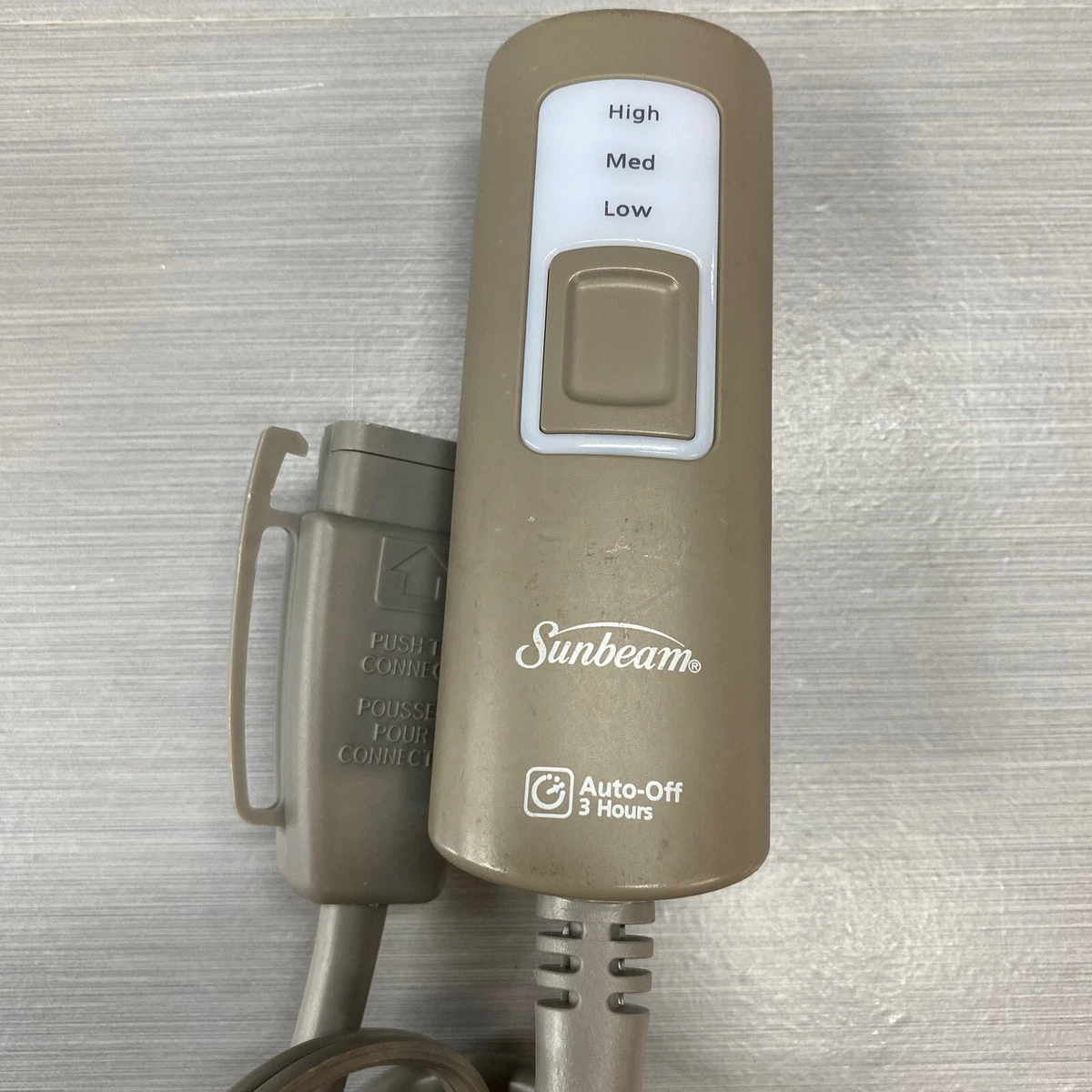 Sunbeam Heated Blanket Control Style T85B 3 Prong Replacement Power Cord  191325 | eBay