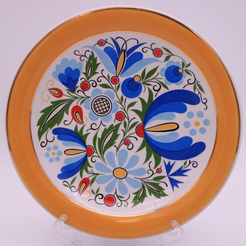 Lubiana Polen Happy Sixties Set Amphora H 30 cm Vase H 30 cm Teller ø 25,6 cm - Bild 7 von 18