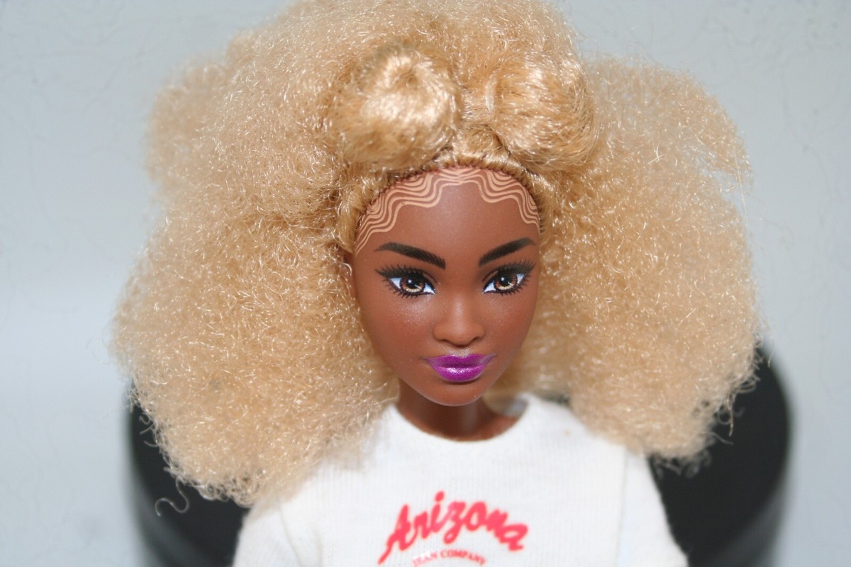 Barbie Silhouette Afro Puff Barbie Black Barbie Silhouette Svg