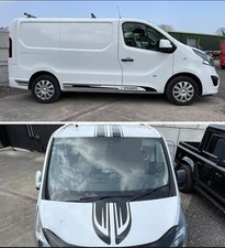 Vauxhall Vivaro 14-19 Full Ltd Edition Graphics Stickers Kit Free Fitting Guid