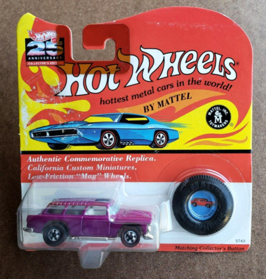 1993 Hot Wheels CLASSIC NOMAD  Metalflake Dark Lavender 25Th. Anniversary Series