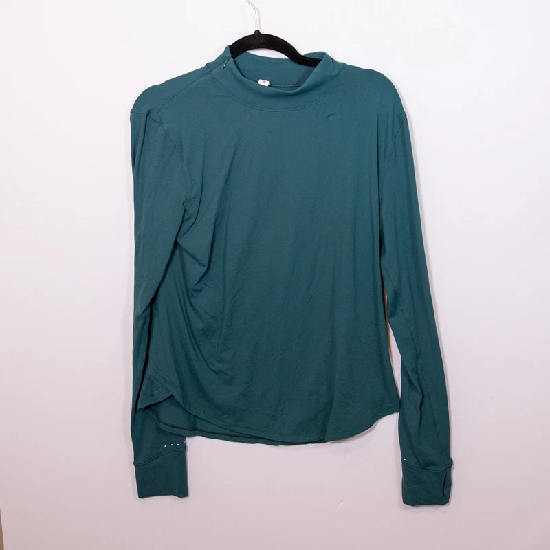 lululemon rulu running long-sleeve mock neck top shirt