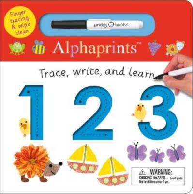 Alphaprints: Trace, Write, and Learn 123 - Board book By Priddy, Roger - GOOD