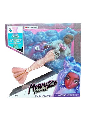 SHELLNELLE Mermaze Mermaidz Mermaid Fashion Doll Colour Change Tail Collectible