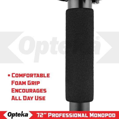 Opteka 72" Photo / Video Camera Professional Monopod with Quick Release - 第 2/8 張圖片