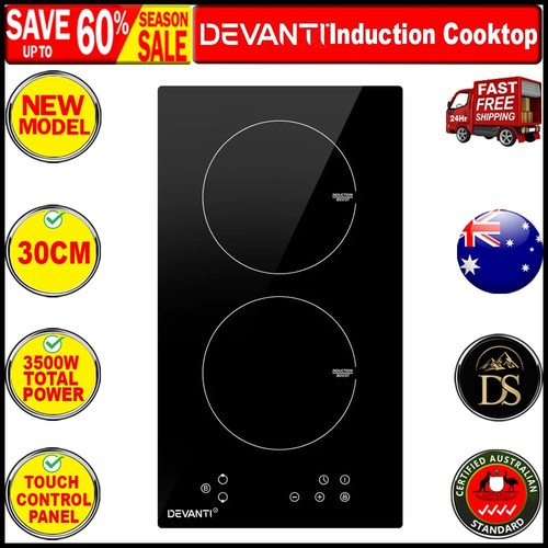 Devanti Induction Cooktop 30cm Electric Stove Ceramic Cook Top Kitchen Cooker eBay