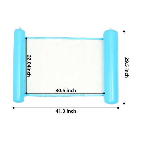 Wasserliege Luftmatratze Wassersessel Schwimmen Aqua Lounge Sessel Lounge Pool - Bild 11 von 18