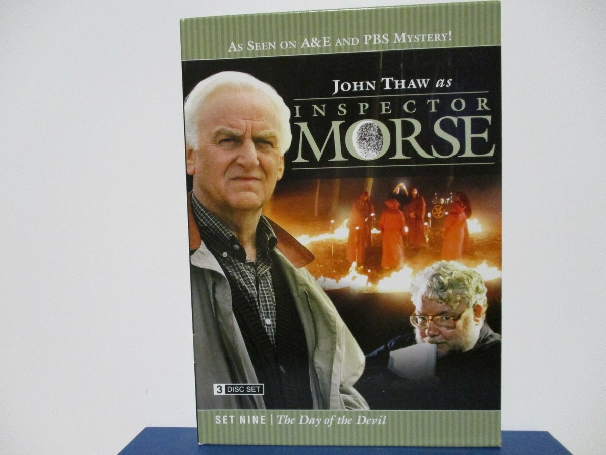 Inspector Morse: Set 9 - The Day of the Devil - 3 DVD set - MINT