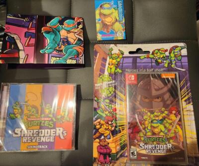 タートルズ：シュレッダーの復讐 ブリスターパックLimited Run Teenage Mutant Ninja Turtles: Shredder's Revenge Ultimate