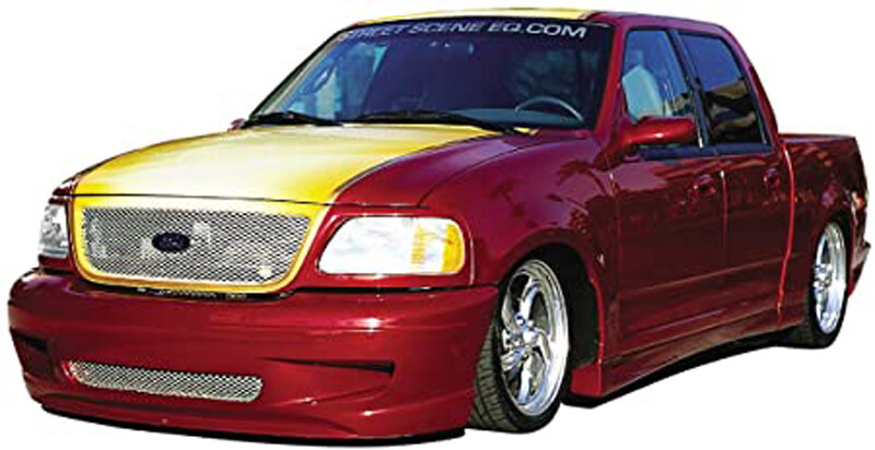 Fits 01-03 Ford F150 Super Crew Cab Street Scene 6pc Side Skirts