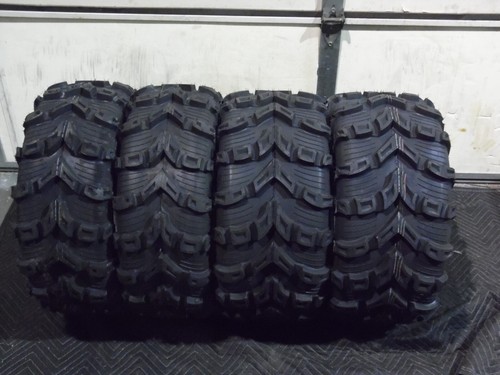 KAWASAKI MULE SX 26" BEAR CLAW EVO 14" HL3 BLK ATV TIRE & WHEEL KIT KAW1CA - Picture 5 of 7