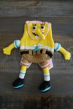 SpongeBob SquarePants Crochet Bag Mini Backpack