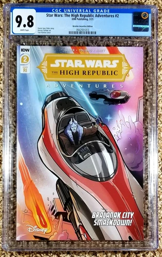 High Republic Adventures #2 CGC 9.8 1:10 Variant 1st Marchion Ro (IDW, 2021)