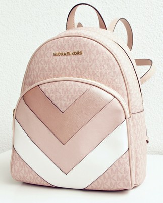 rose gold mk backpack
