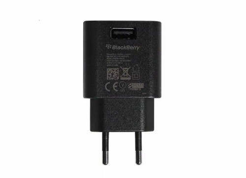 Enchufe de pared original de 2 pines de la UE para BlackBerry Q10 Z3 Z10 9900 8520 9320 9720 9780 - Imagen 4 de 13