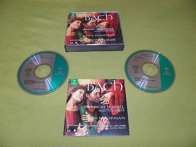 Bach - Messe In H-moll BWV 232 / Ton Koopman / Schlick / IMPORT 1995 Box 2xCD