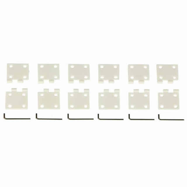 J Perkins Large Nylon Pin Hinge 16x34mm (Pack of 6 Hinges) - JPD5507982