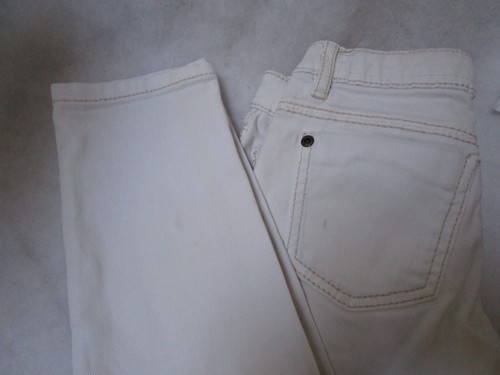 Girls Ivory White Jeans, Justice Blue Denim Jeggings, Bandana Lot of 3 Youth 10 - Picture 18 of 21