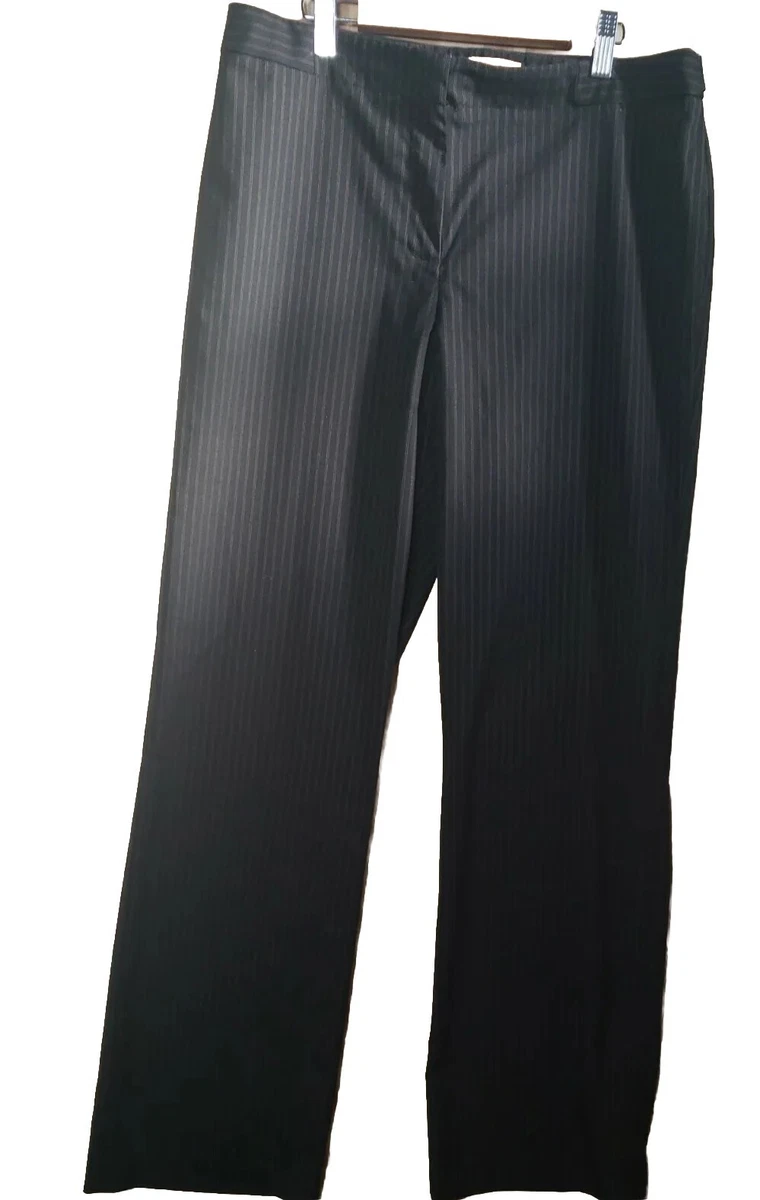 Pinstripe pants womens sales